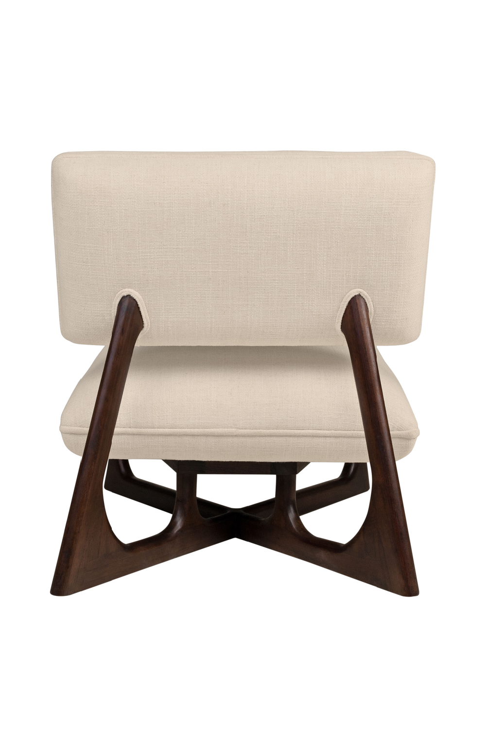 Beige Upholstered Lounge Chair | Versmissen Londa | Oroa.com
