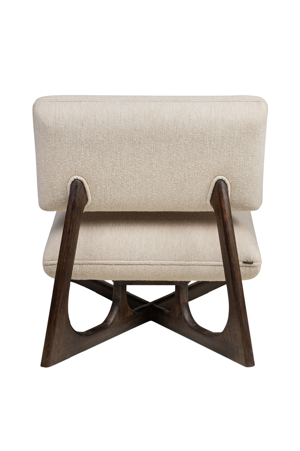 Beige Upholstered Lounge Chair | Versmissen Londa | Oroa.com