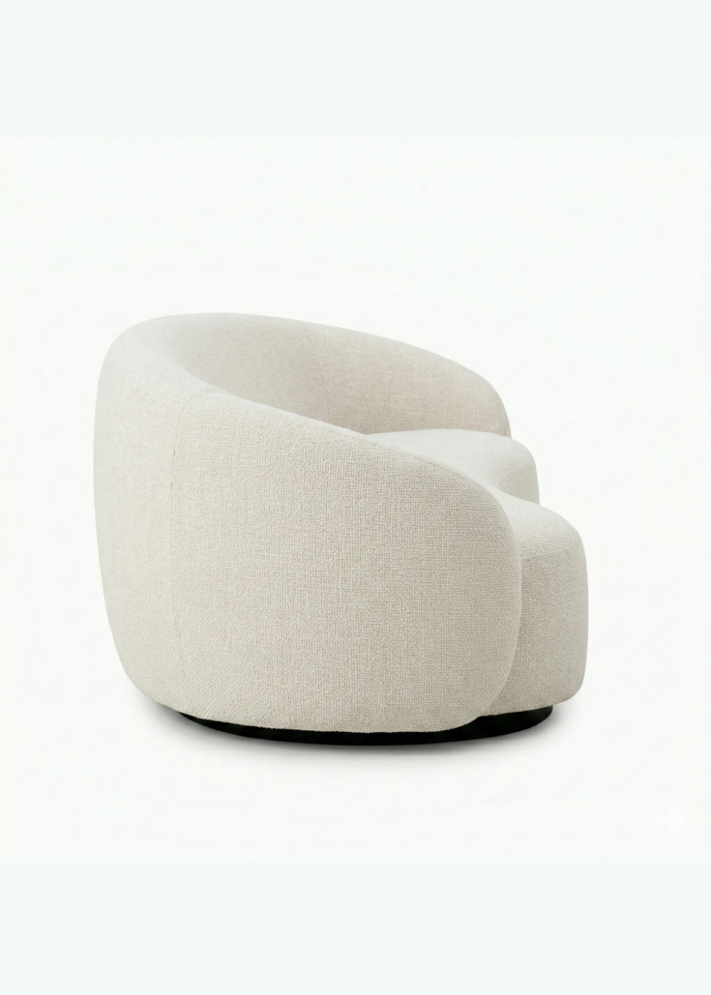 curved off white sofa - www.oroa.com