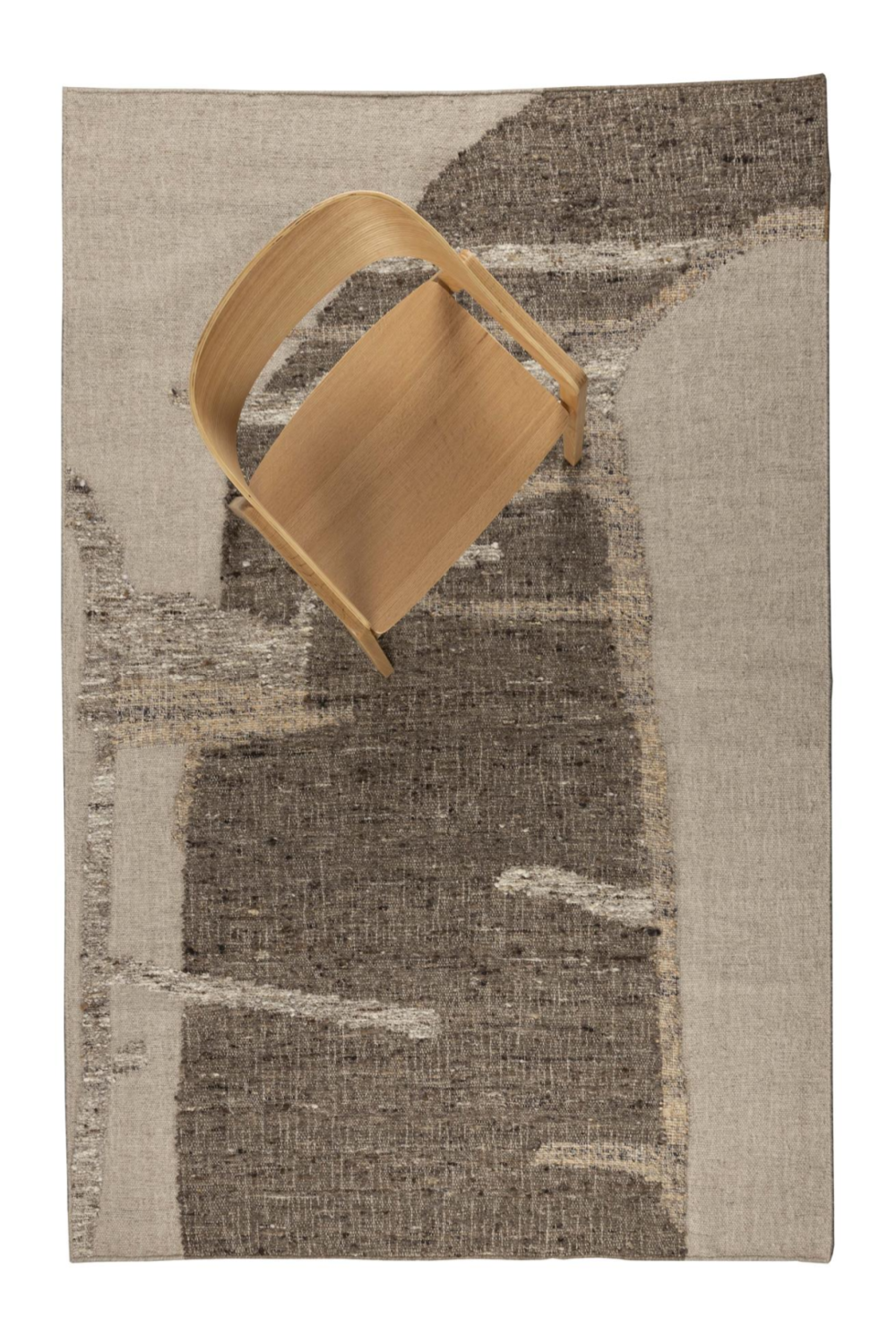 Hand-woven Wool Carpet 5'3" x 7'7" | Dutchbone Briton | OROA.com