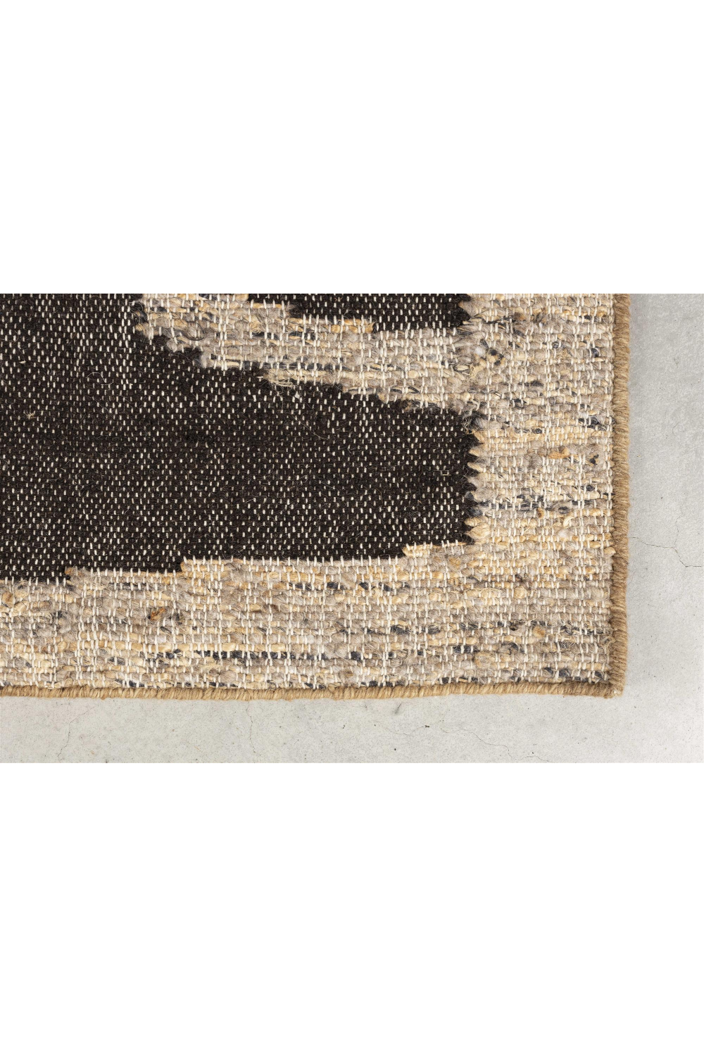 Hand-woven Wool Carpet 6'7" x 10' | Dutchbone Briton | OROA.com