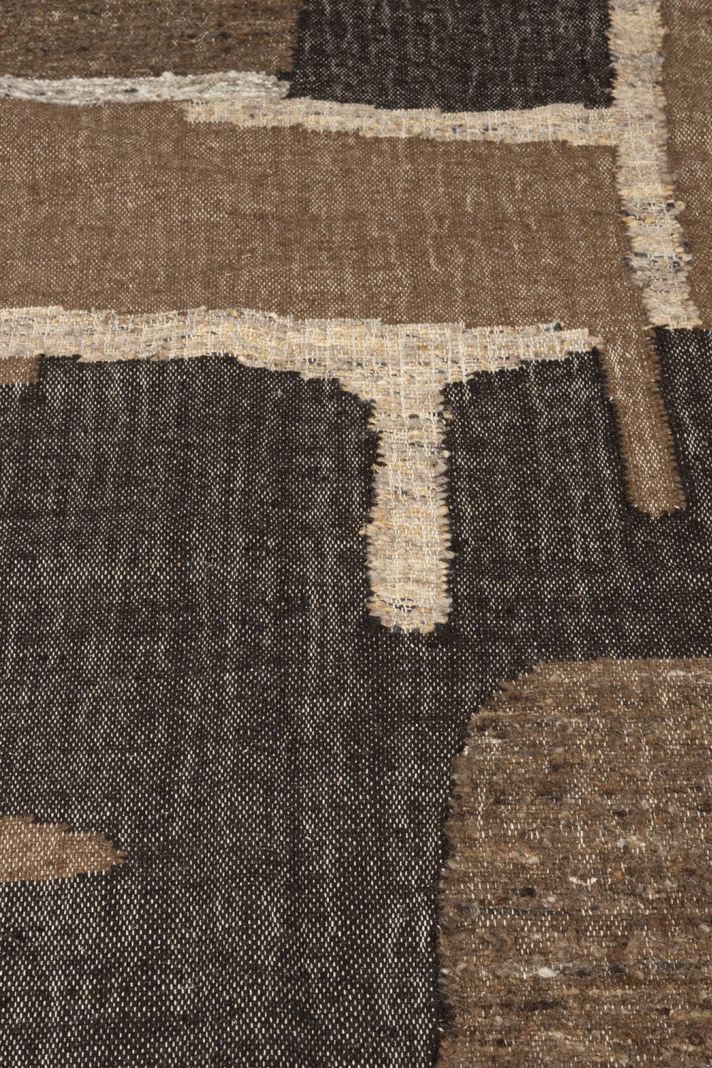 Hand-woven Wool Carpet 6'7" x 10' | Dutchbone Briton | OROA.com