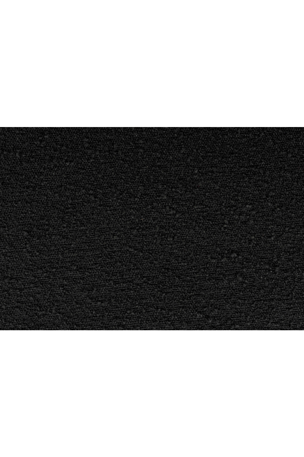 Black Bouclé Curved Lounge Chair | Dutchbone Rodin | Oroatrade.com