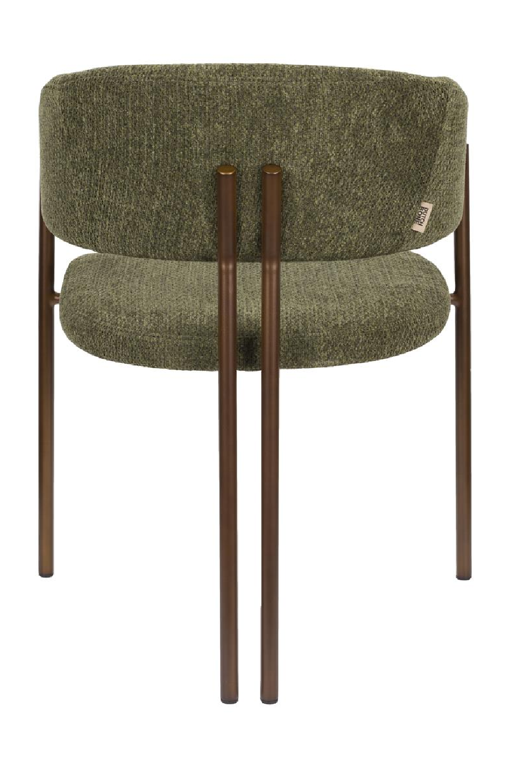 Bouclé Curved Dining Chairs (2) | Dutchbone Naida| OROA.com