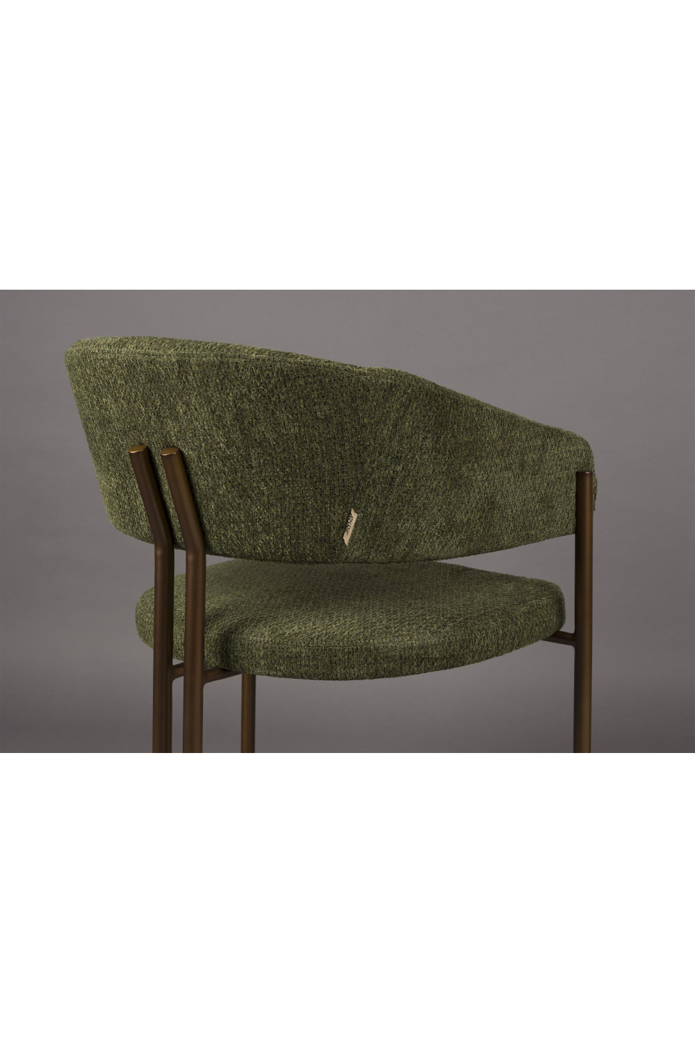 Bouclé Curved Dining Chairs (2) | Dutchbone Naida| OROA.com
