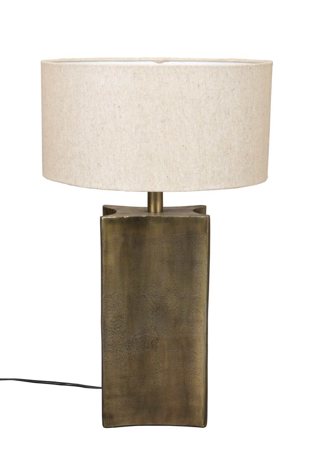 Cream Linen Table Lamp | Dutchbone Rico | OROA.com