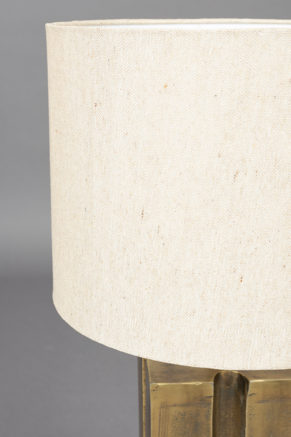Gold Aluminium Table Lamp | Dutchbone Roc | OROA.com
