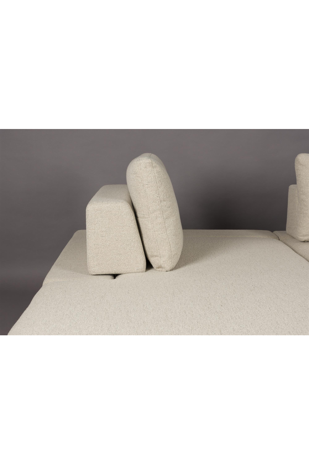 Off White Upholstered Sofa | Dutchbone Shelly | OROA.com