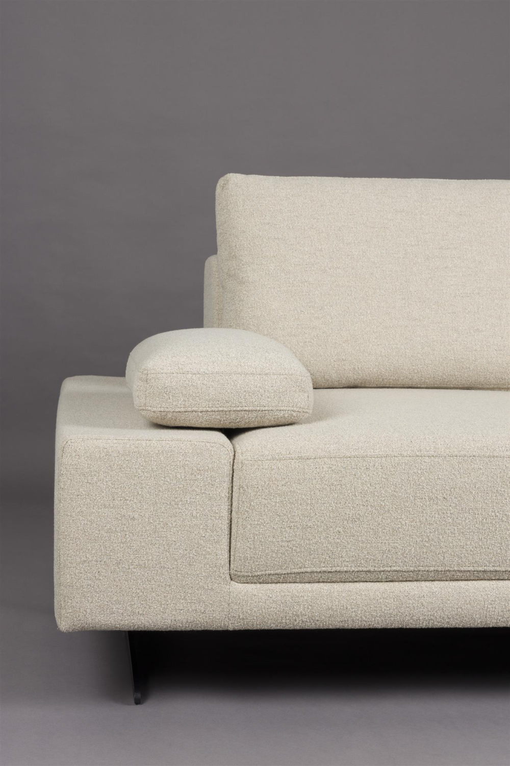 Off White Upholstered Sofa | Dutchbone Shelly | OROA.com