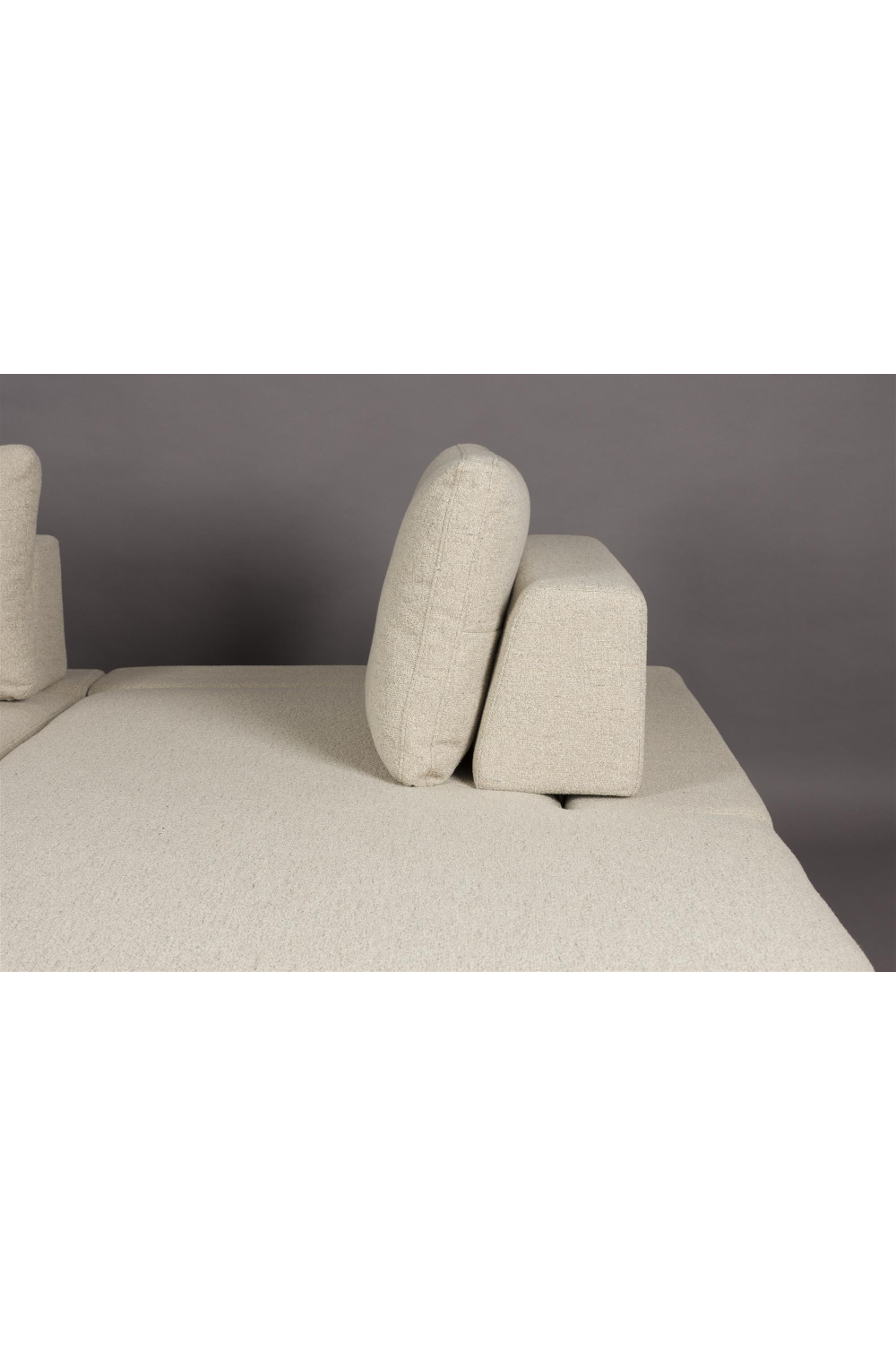 Off White Upholstered Sofa | Dutchbone Shelly | OROA.com