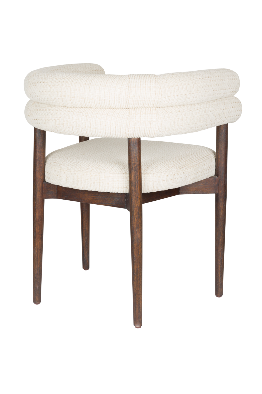 Off-White Curved Dining Chair | Dutchbone Sela | OROA.com