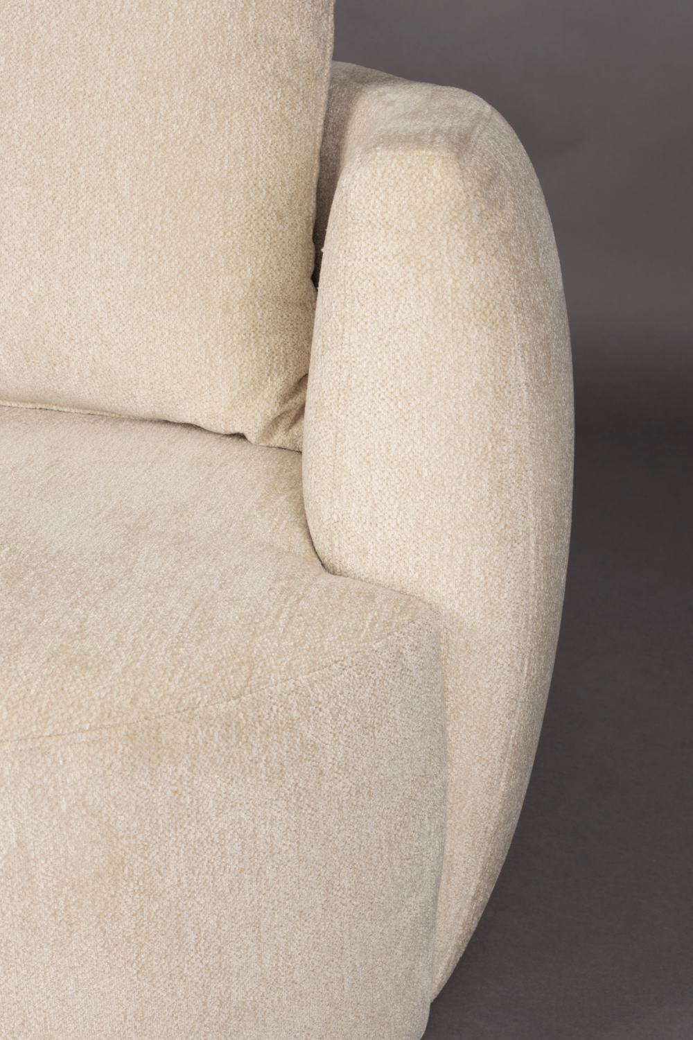 Woven Lounge Barrel Chair | Dutchbone Rocca | OROA.com