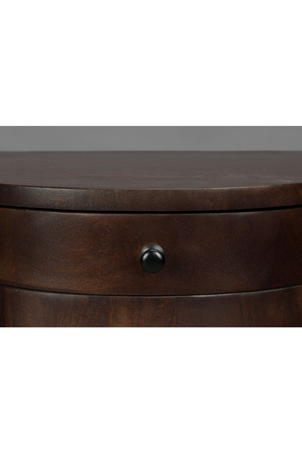 Semi-Circle 1-Drawer Side Table | Dutchbone Belvedere | OROA.com