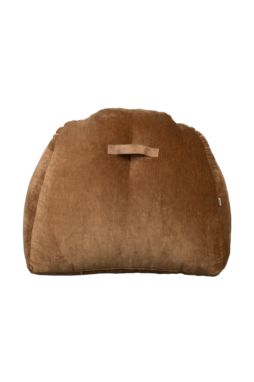 Brown Velvet Lounge Bean Bag | Dutchbone Tombag | OROA.com