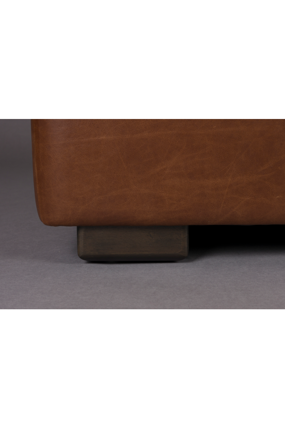 Leather Pleated Sofa | Dutchbone Douglas | Oroa.com