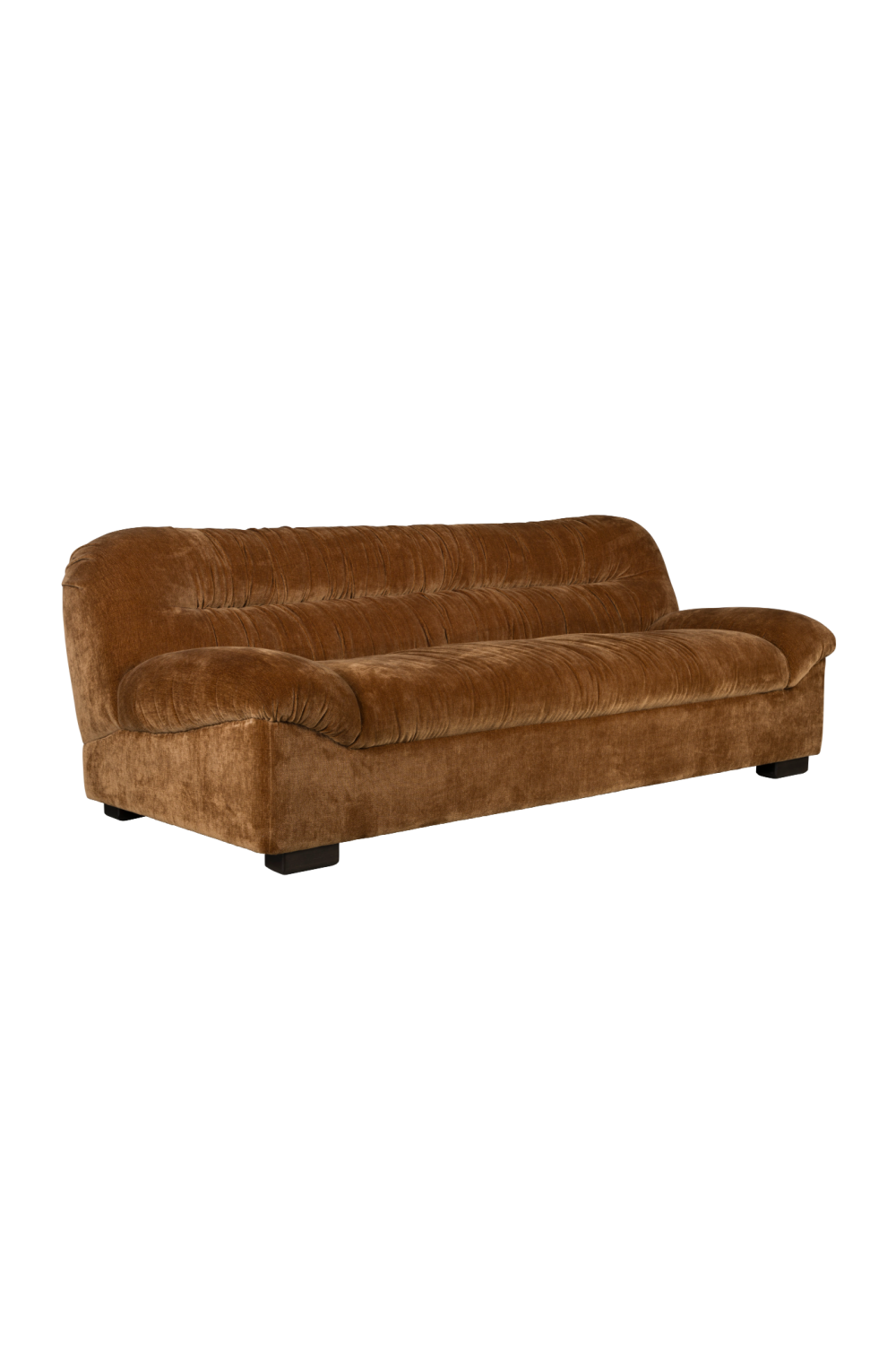 Velvet Pleated Sofa | Dutchbone Douglas | OROA.com