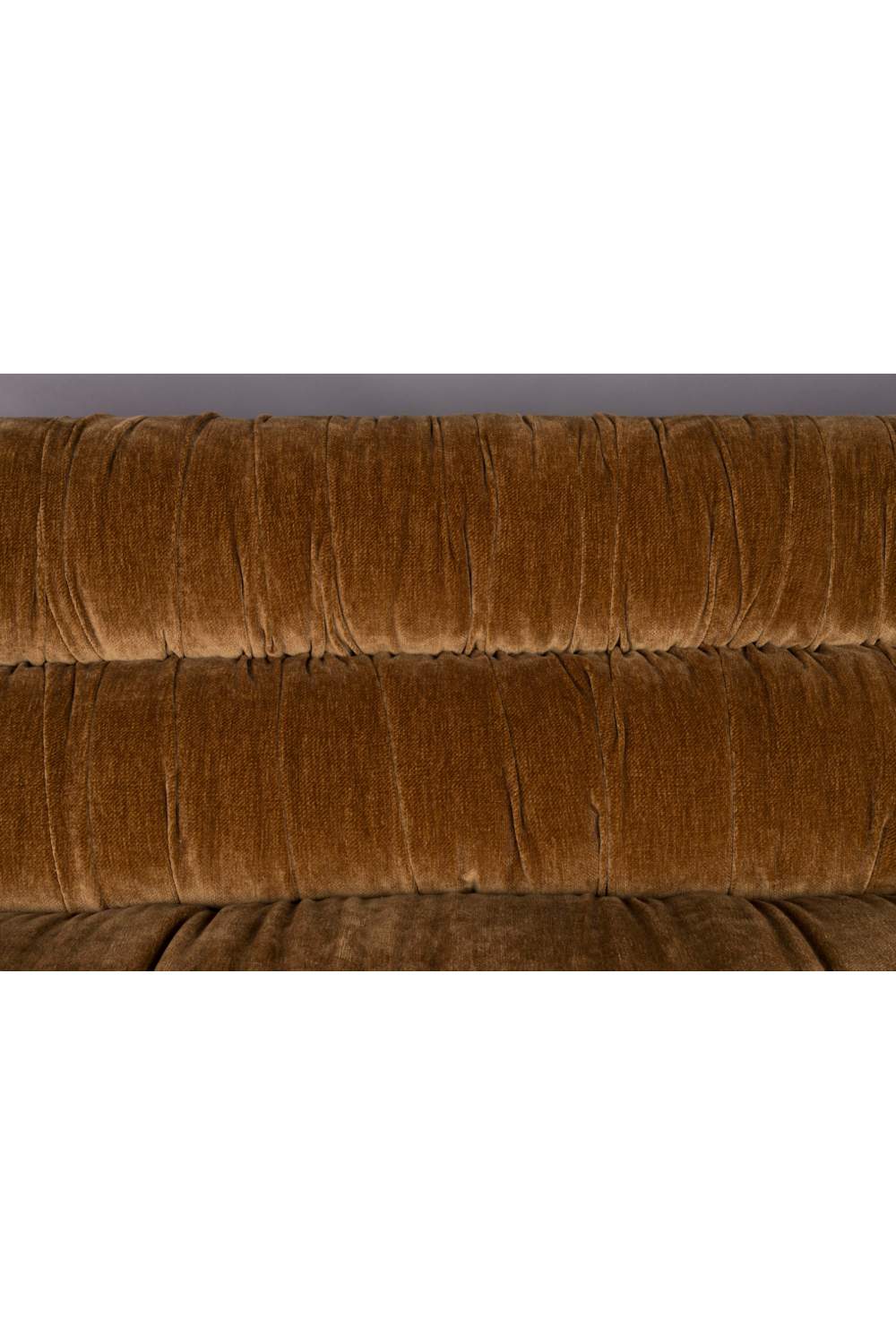 Velvet Pleated Sofa | Dutchbone Douglas | OROA.com