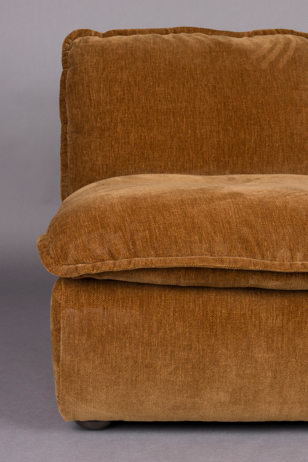Velvet Upholstered Lounge Chair | Dutchbone Radley | OROA.com