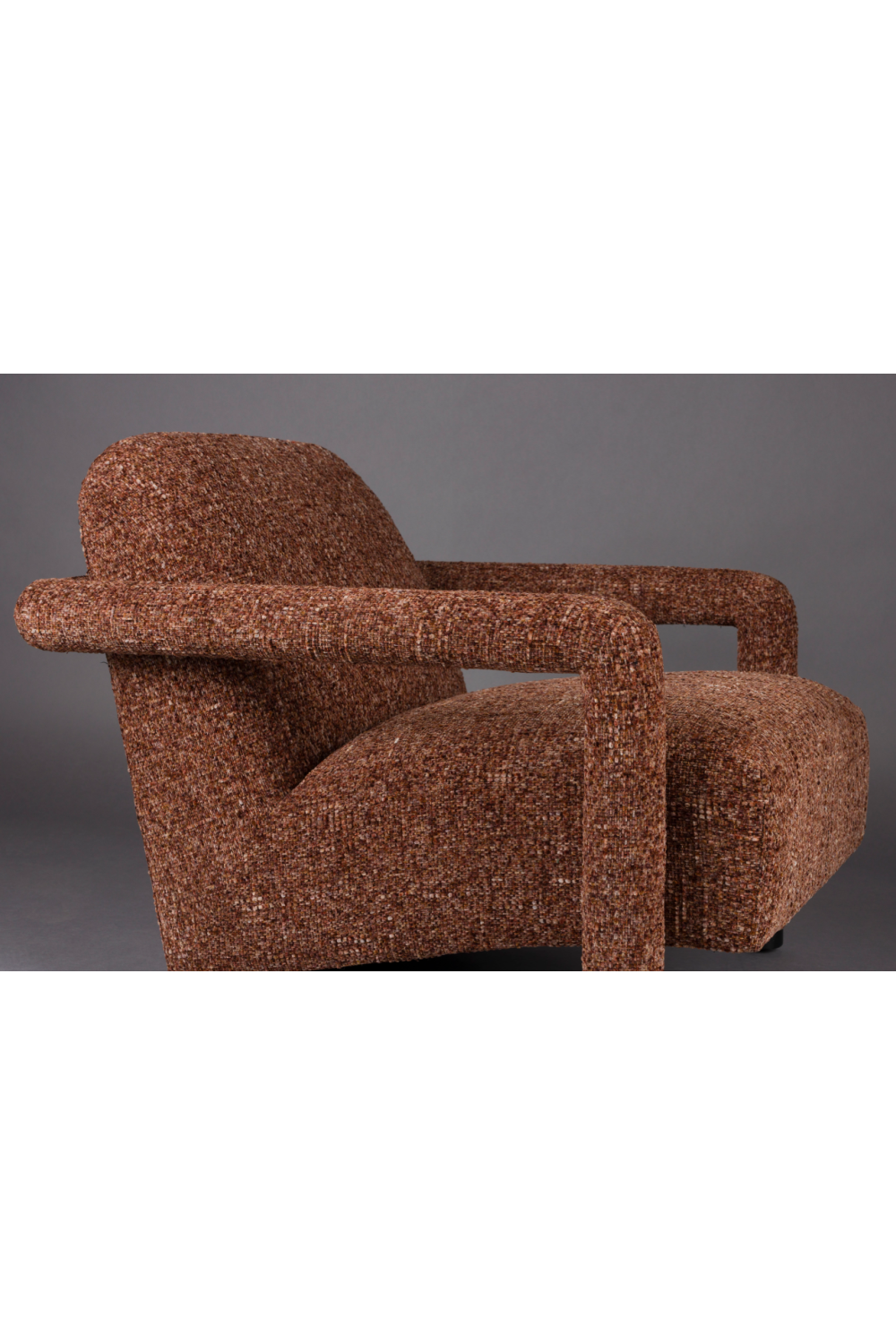 Melange Fabric Lounge Chair | Dutchbone Kent | Oroa.com