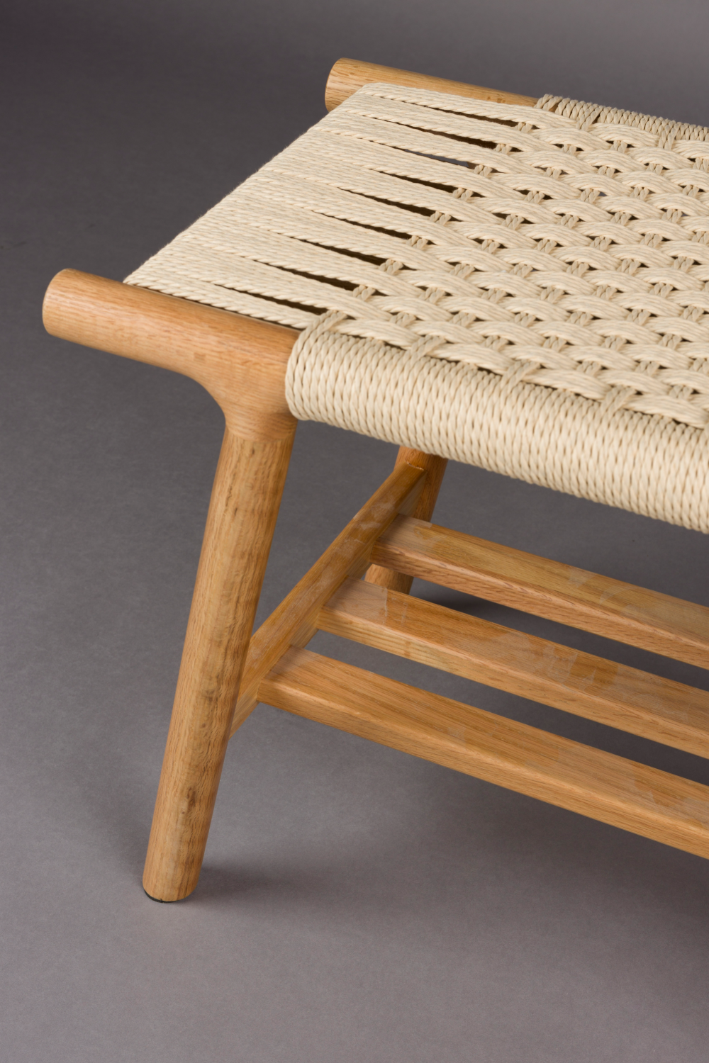 Woven Rope Stool | Dutchbone Kintaro | Oroa.com