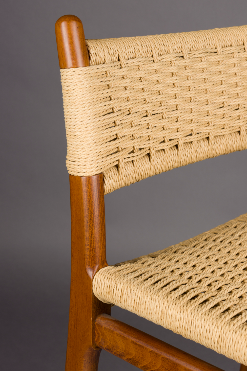 Woven Paper Counter Stool | Dutchbone Cecile | Oroa.com