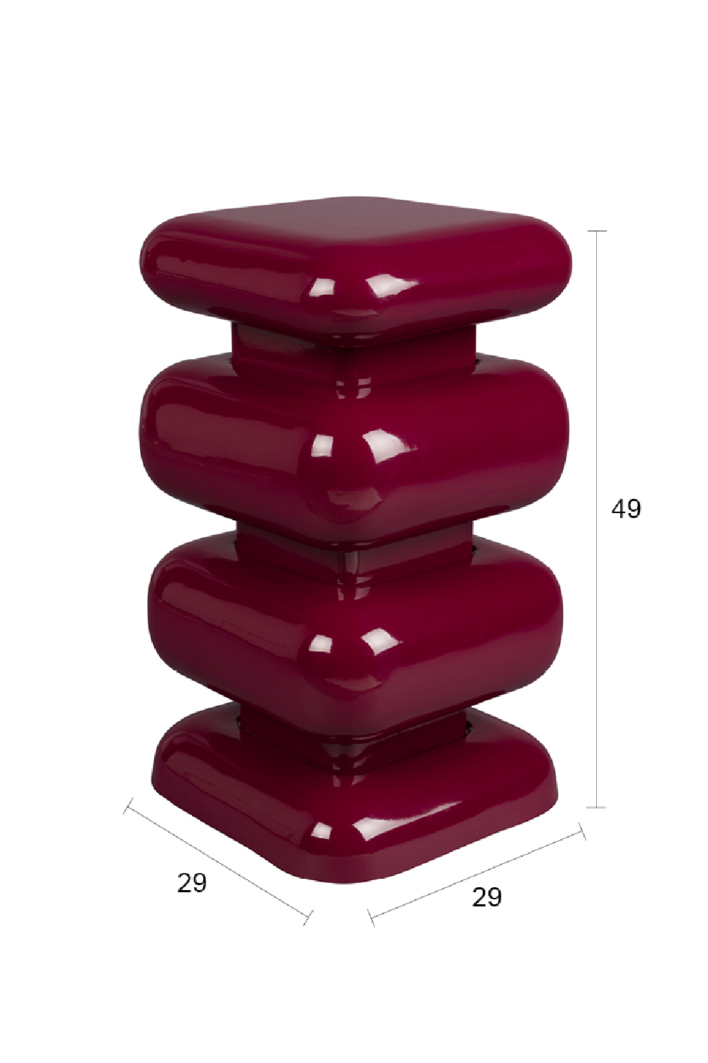 Colored Iron Stool | Dutchbone Stubby | Oroa.com