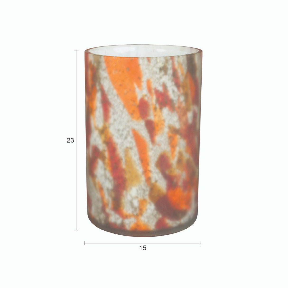Multicolored Glass Vase | Oroa.com