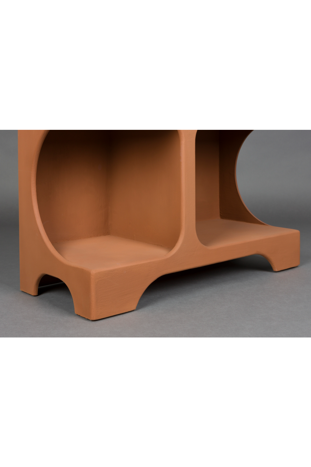 Matte Terracotta Shelf Cabinet | Dutchbone Dundee | Oroa.com