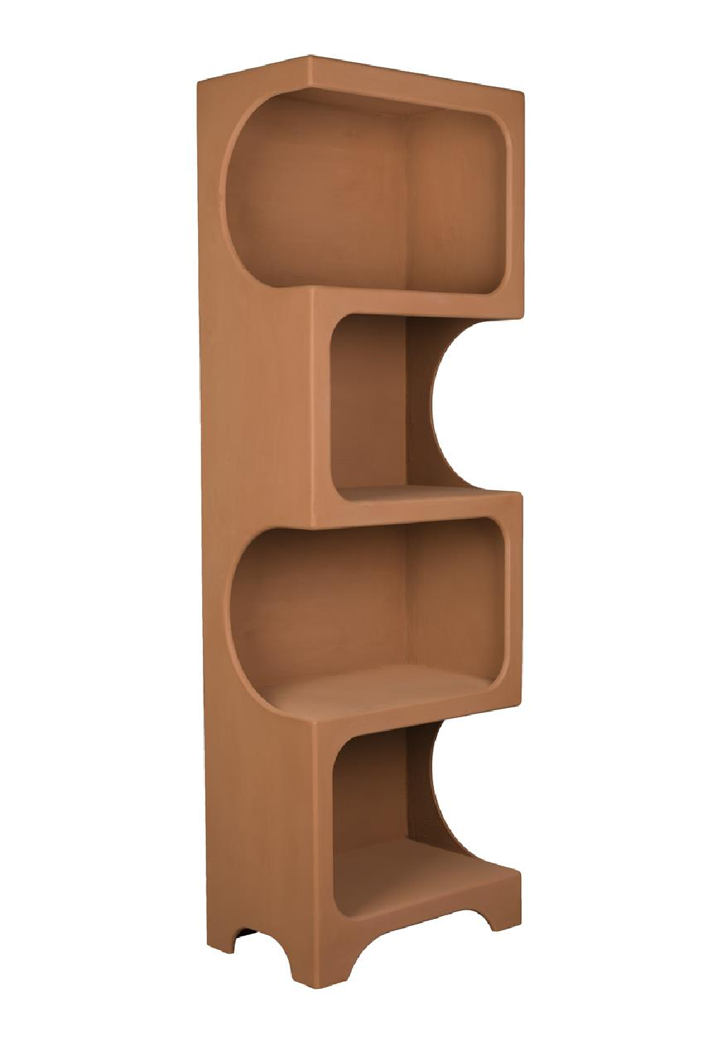 Matte Terracotta Shelf Cabinet | Dutchbone Dundee