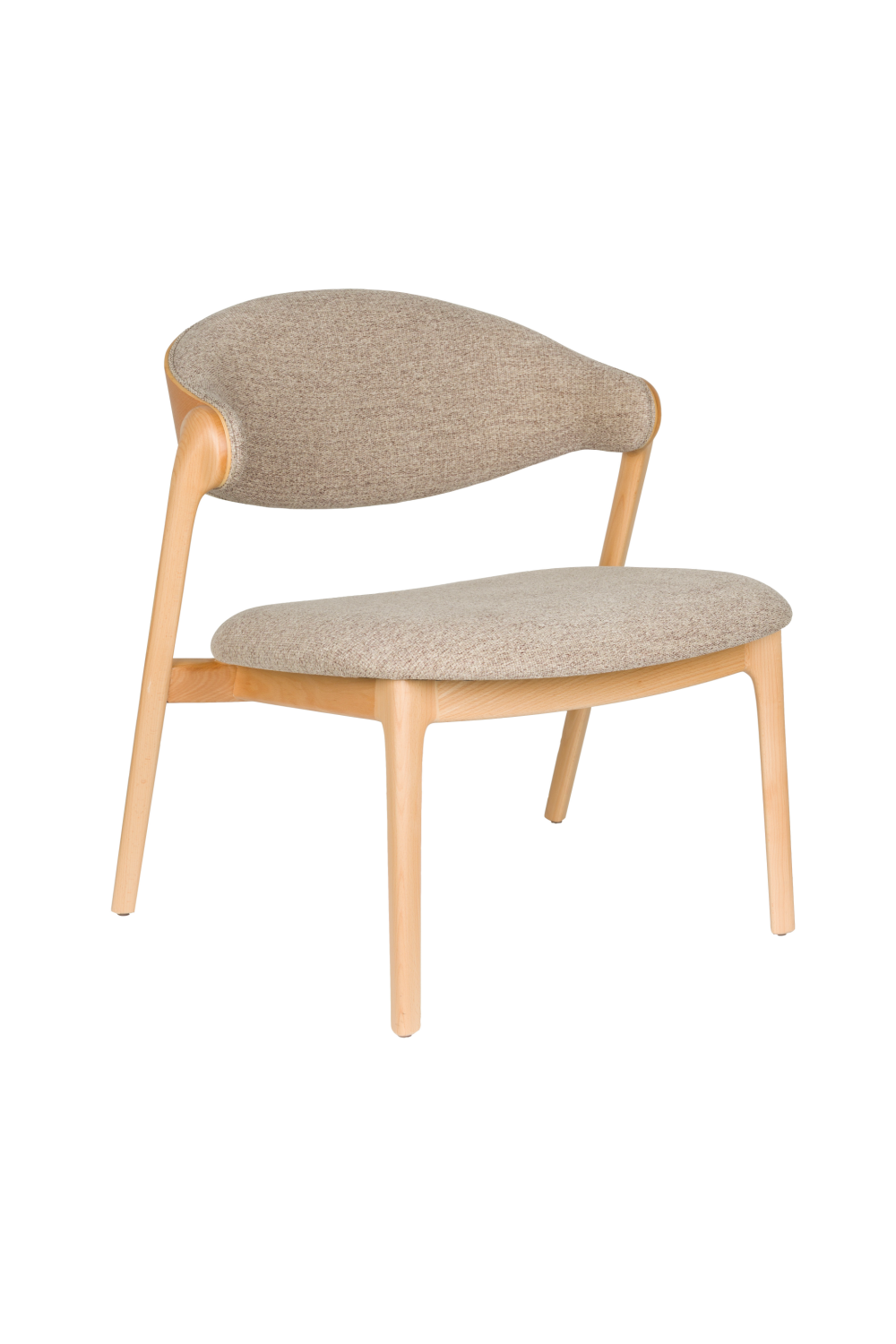 Beech Wood Lounge Chair | Dutchbone Babington | Oroa.com