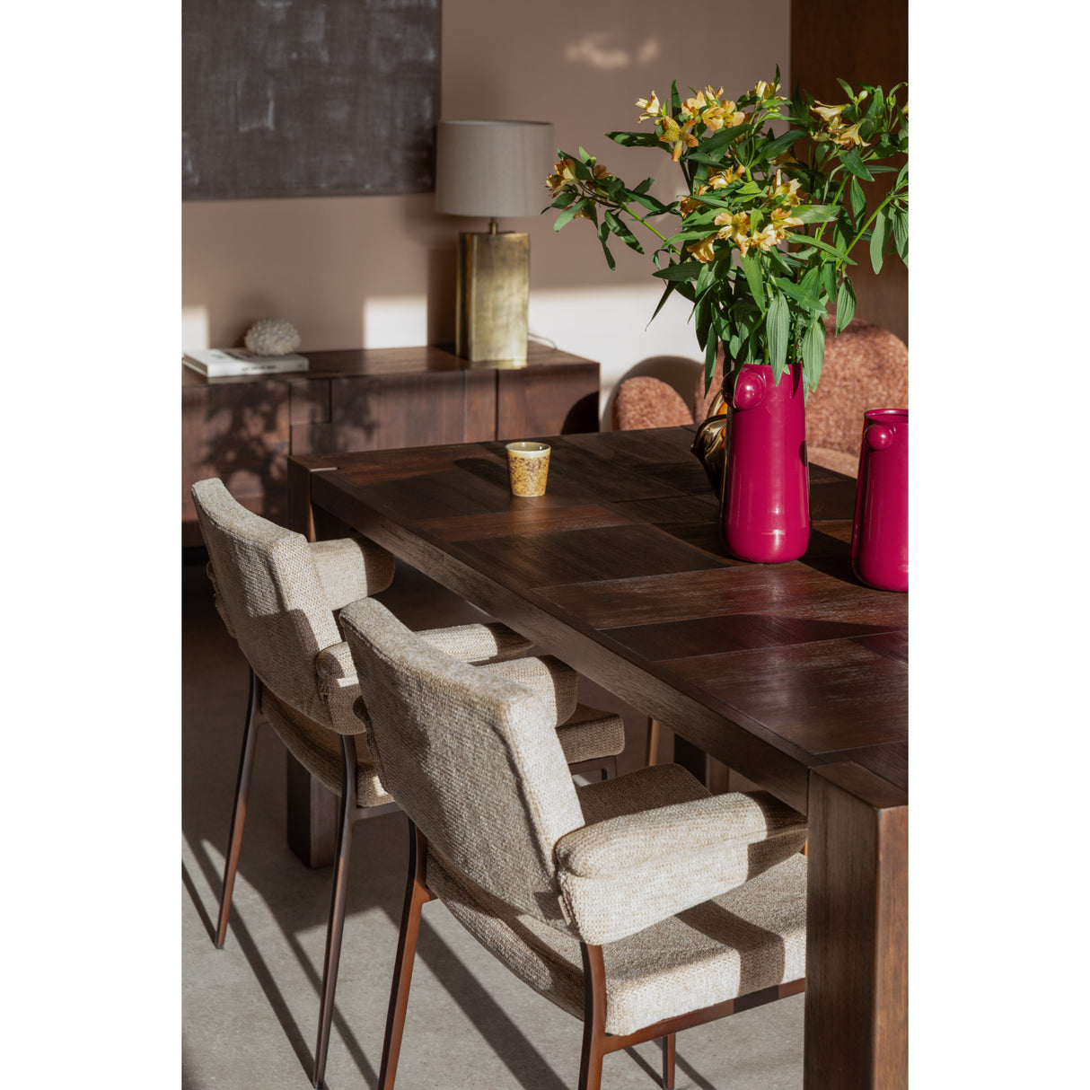 Wooden Rectangular Dining Table | Oroa.com
