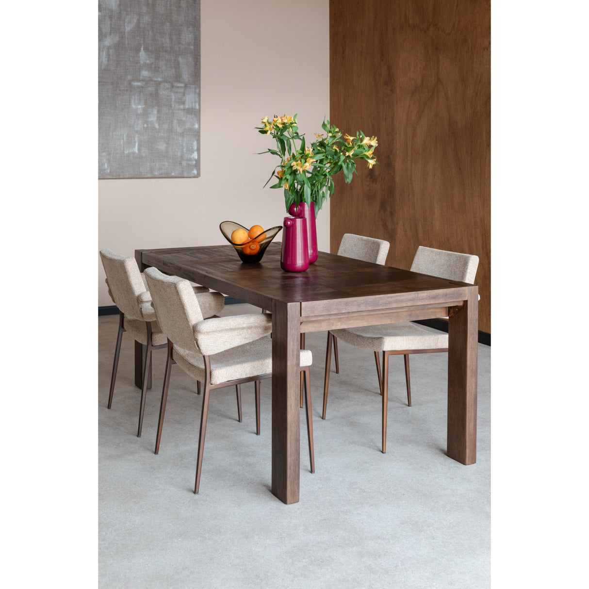 Wooden Rectangular Dining Table | Oroa.com