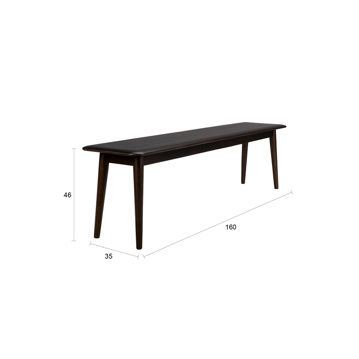 Solid Wood Bench | Oroa.com
