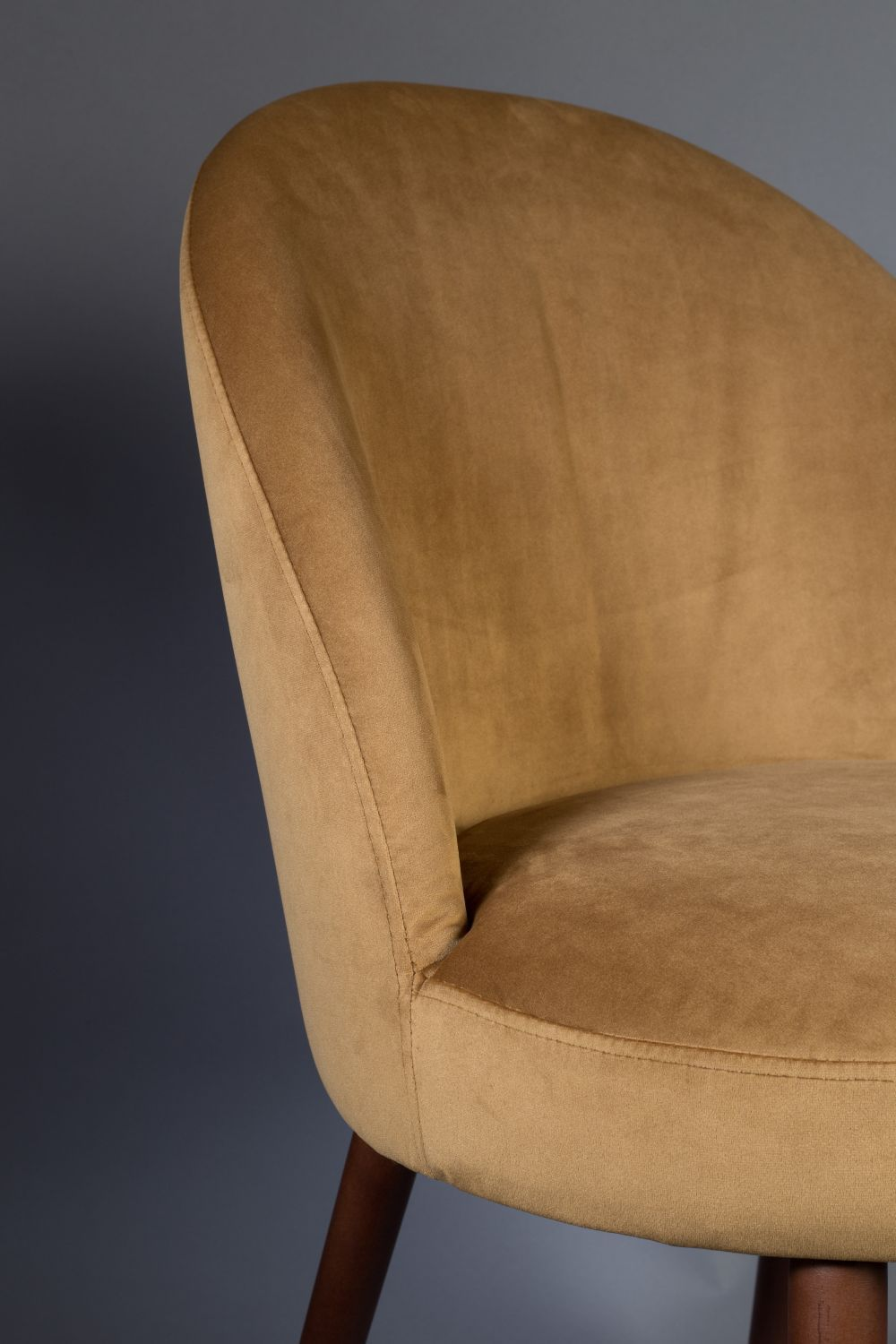 Fabric Upholstered Dining Chairs (2) | Dutchbone Barbara | Oroa.com