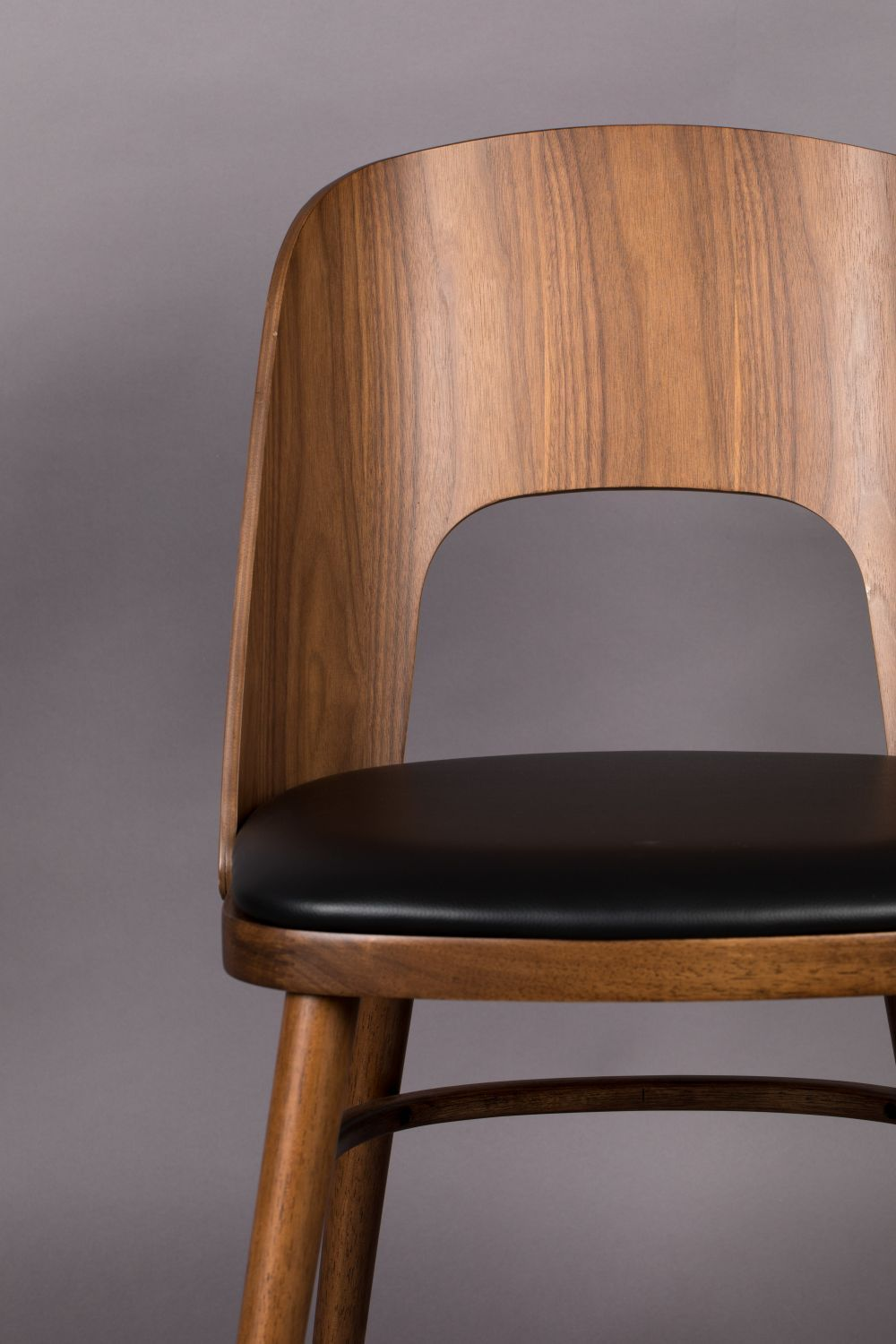 Mid-Modern Wooden Dining Chairs (2) | Dutchbone Talika | OROA.com