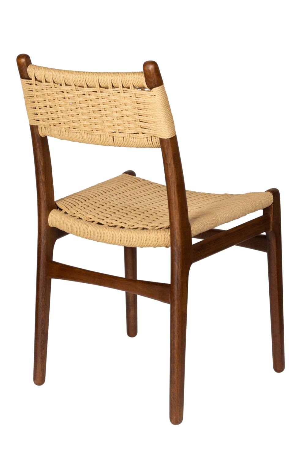 Knitted Cord Dining Chairs (2) | Dutchbone Cecile | OROA.com