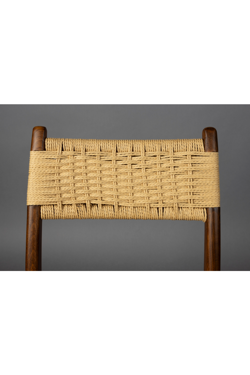 Knitted Cord Dining Chairs (2) | Dutchbone Cecile | OROA.com