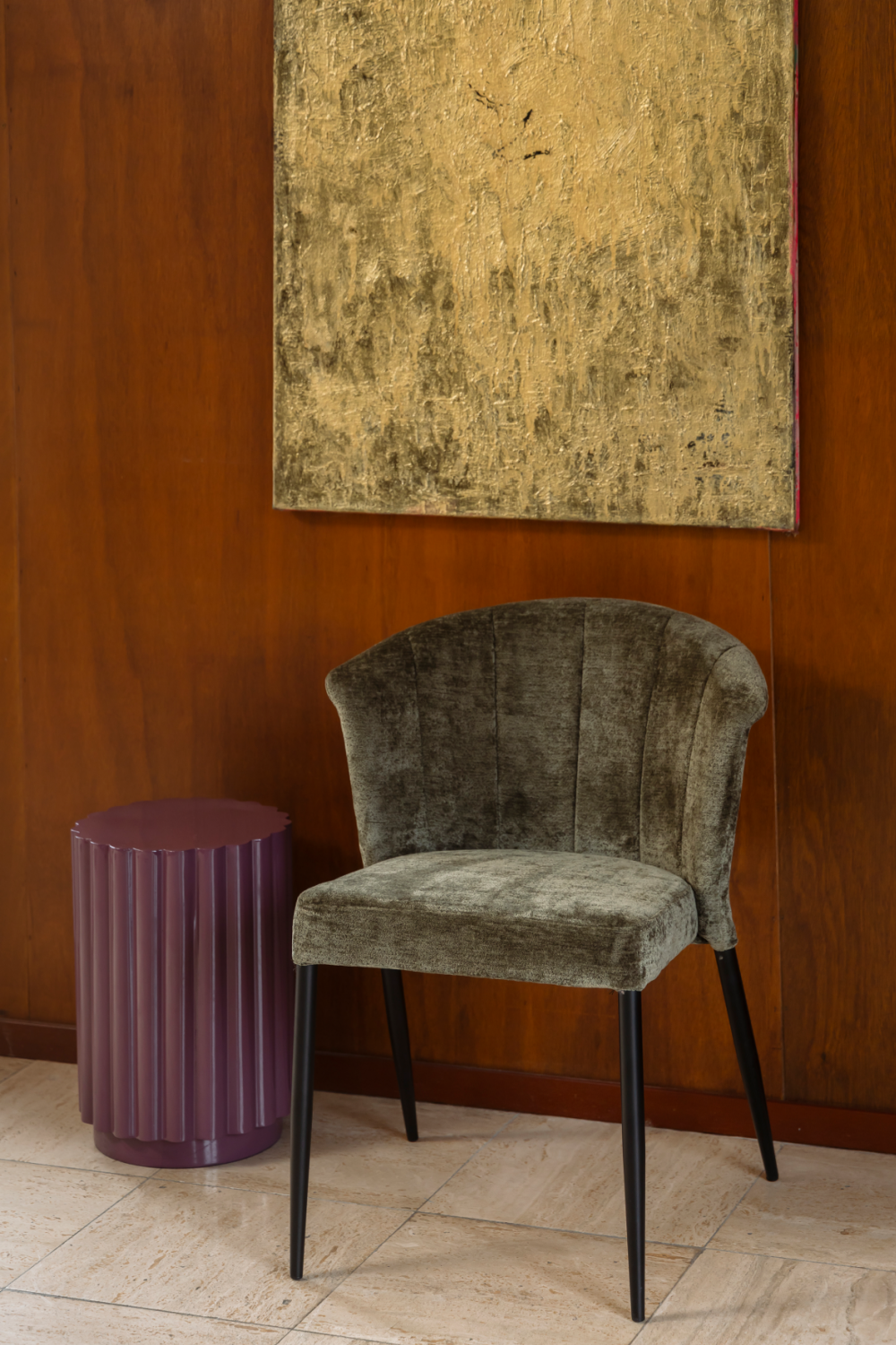 Upholstered Dining Chairs (2) | Dutchbone Georgia | OROA.com