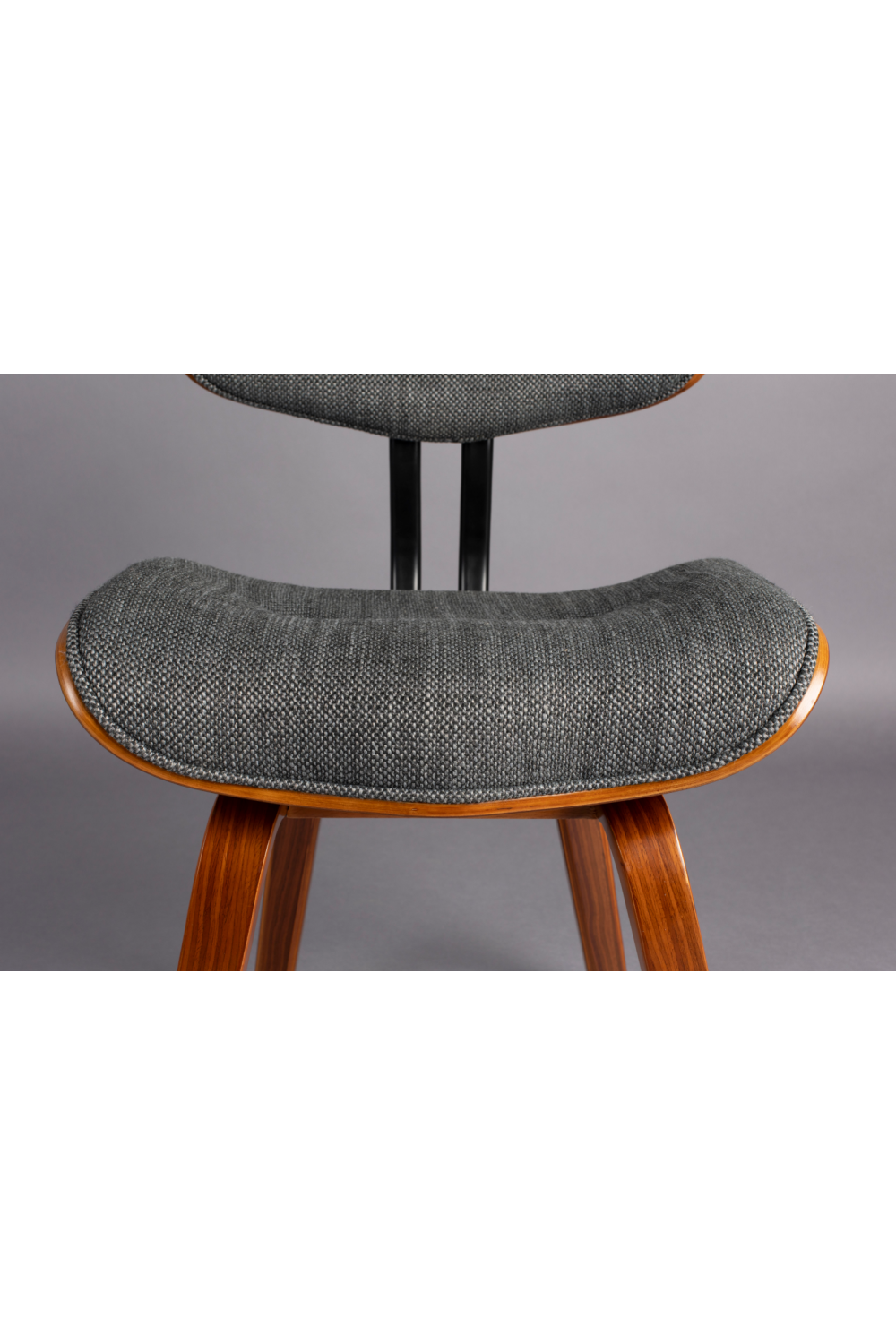 Poplar Wood Side Chair | Dutchbone Blackwood | OROA.com