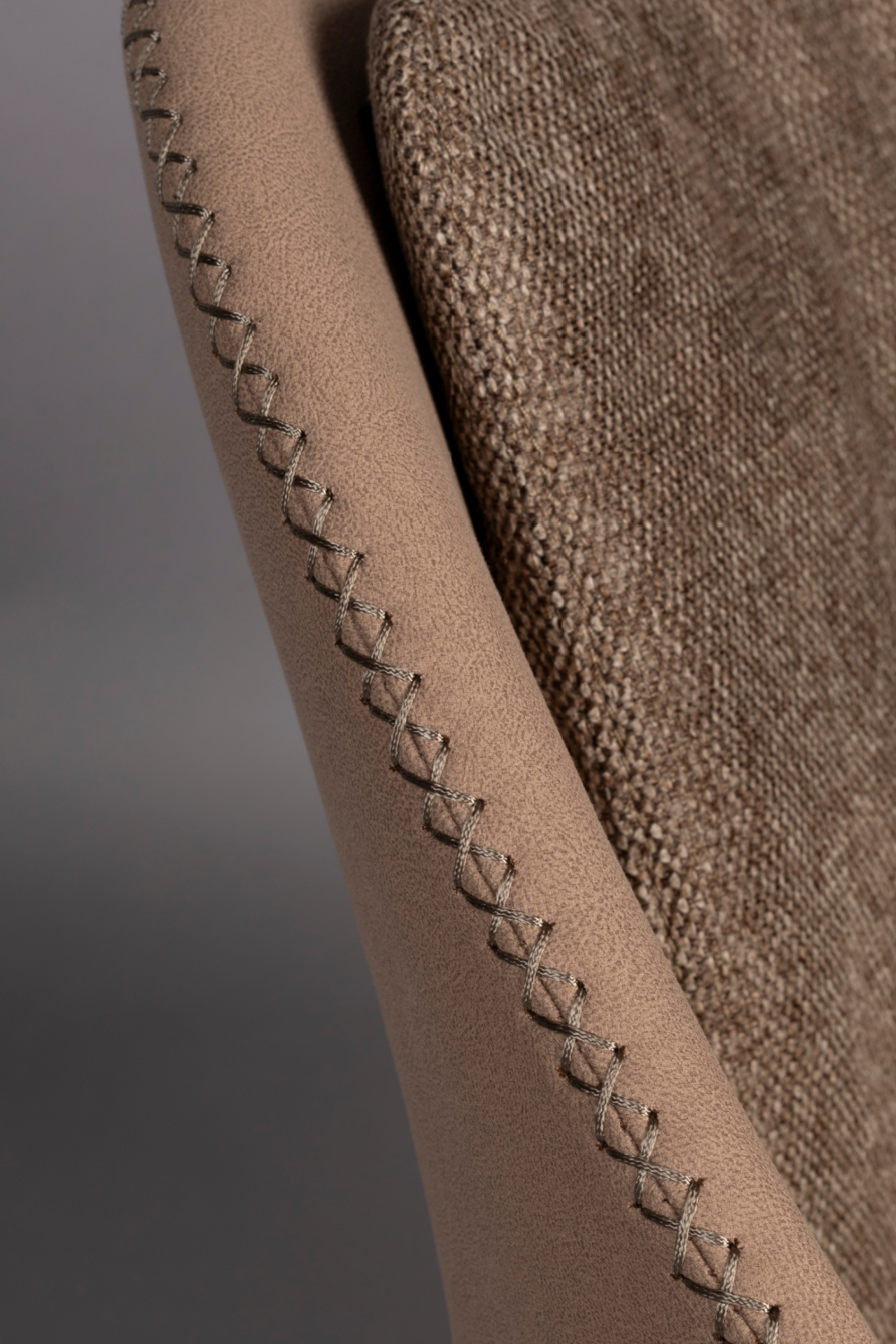 Upholstered Shell Dining Chairs (2) | Dutchbone Wakefield | OROA.com