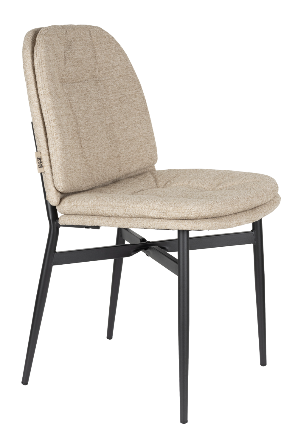 Fabric Upholstered Dining Chair (2) | Dutchbone Jade | OROA.com