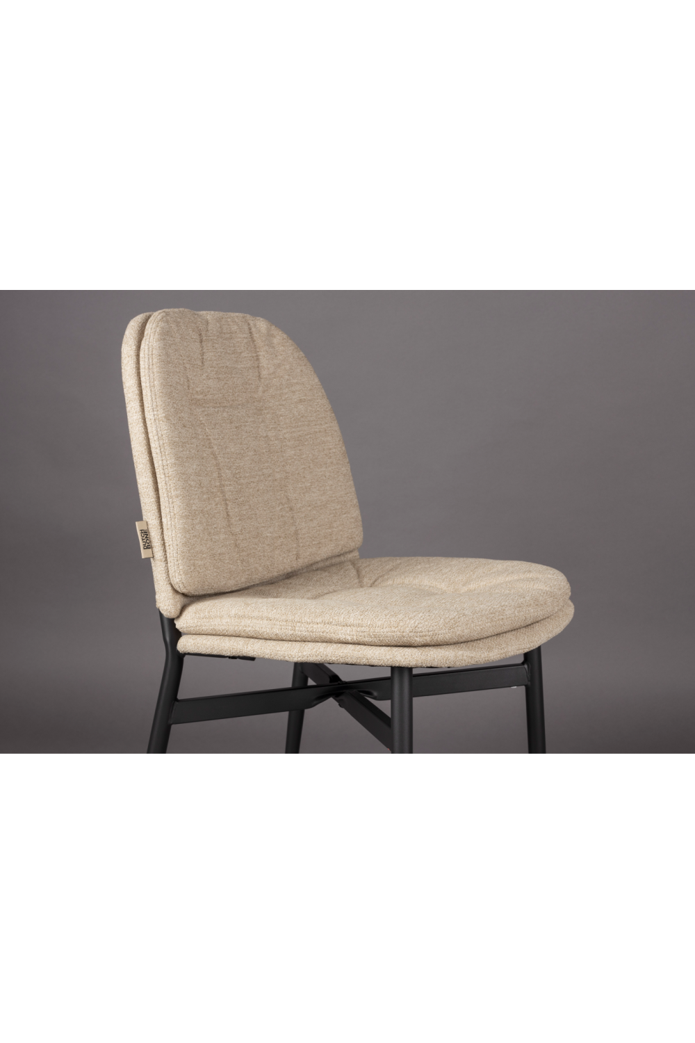 Fabric Upholstered Dining Chair (2) | Dutchbone Jade | OROA.com