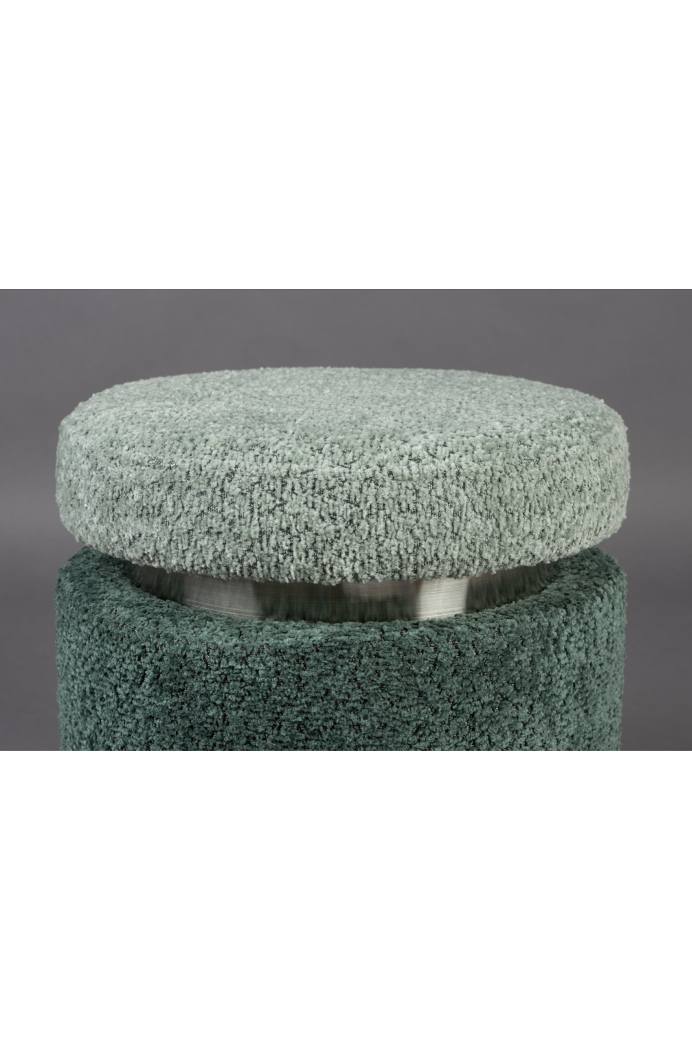 Two-Toned Boucle Stool | Dutchbone Sen | Oroa.com
