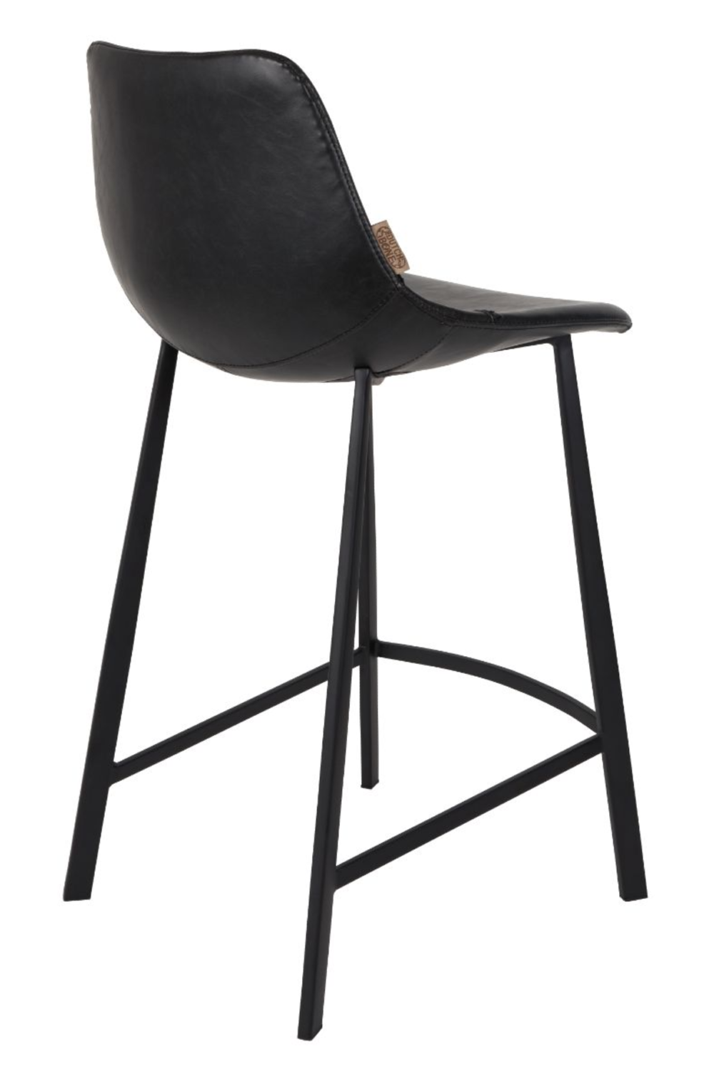 Black Counter Stool (2) | Dutchbone Franky | DutchFurniture.com
