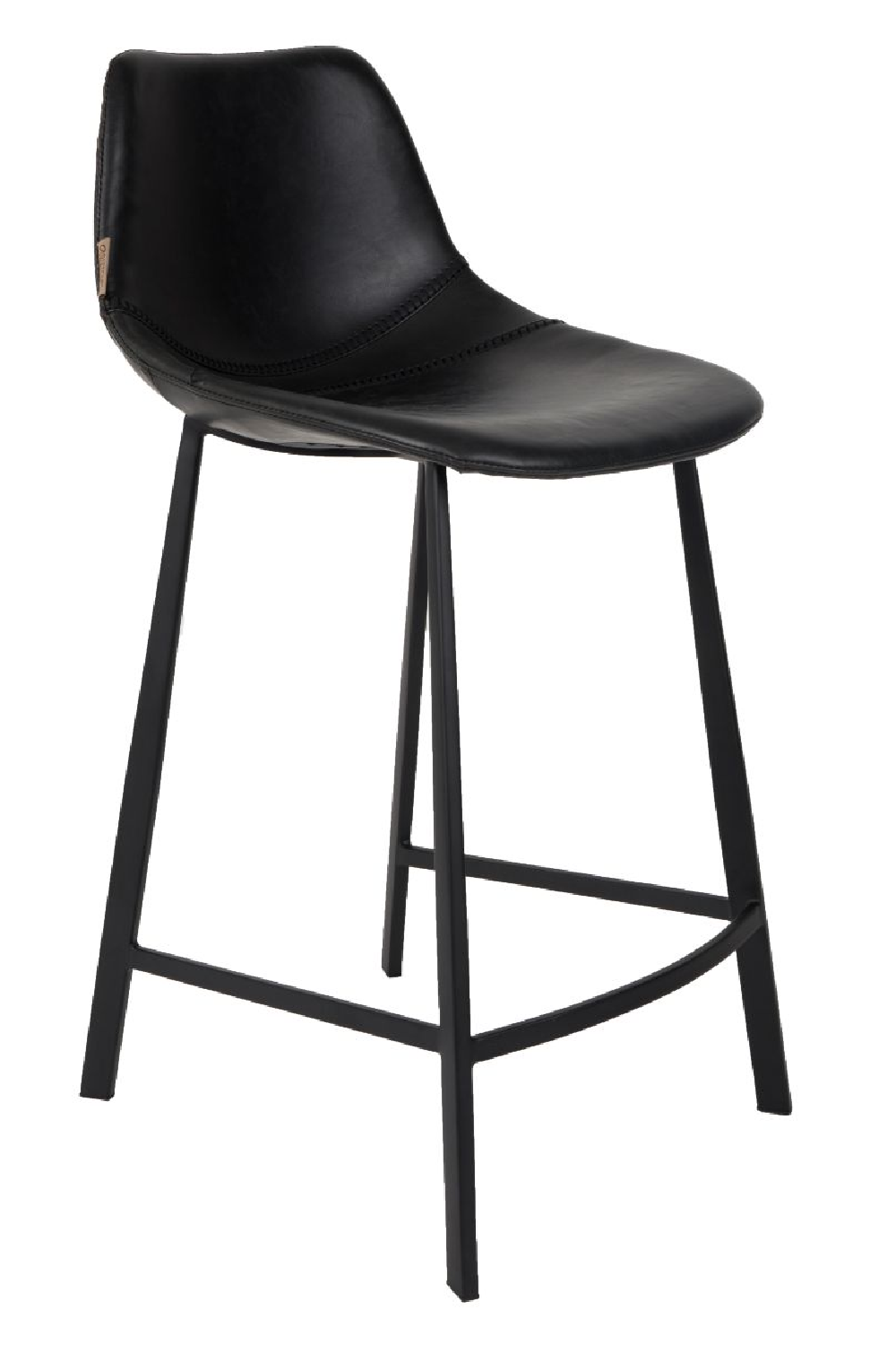Black Counter Stool (2) | Dutchbone Franky | DutchFurniture.com