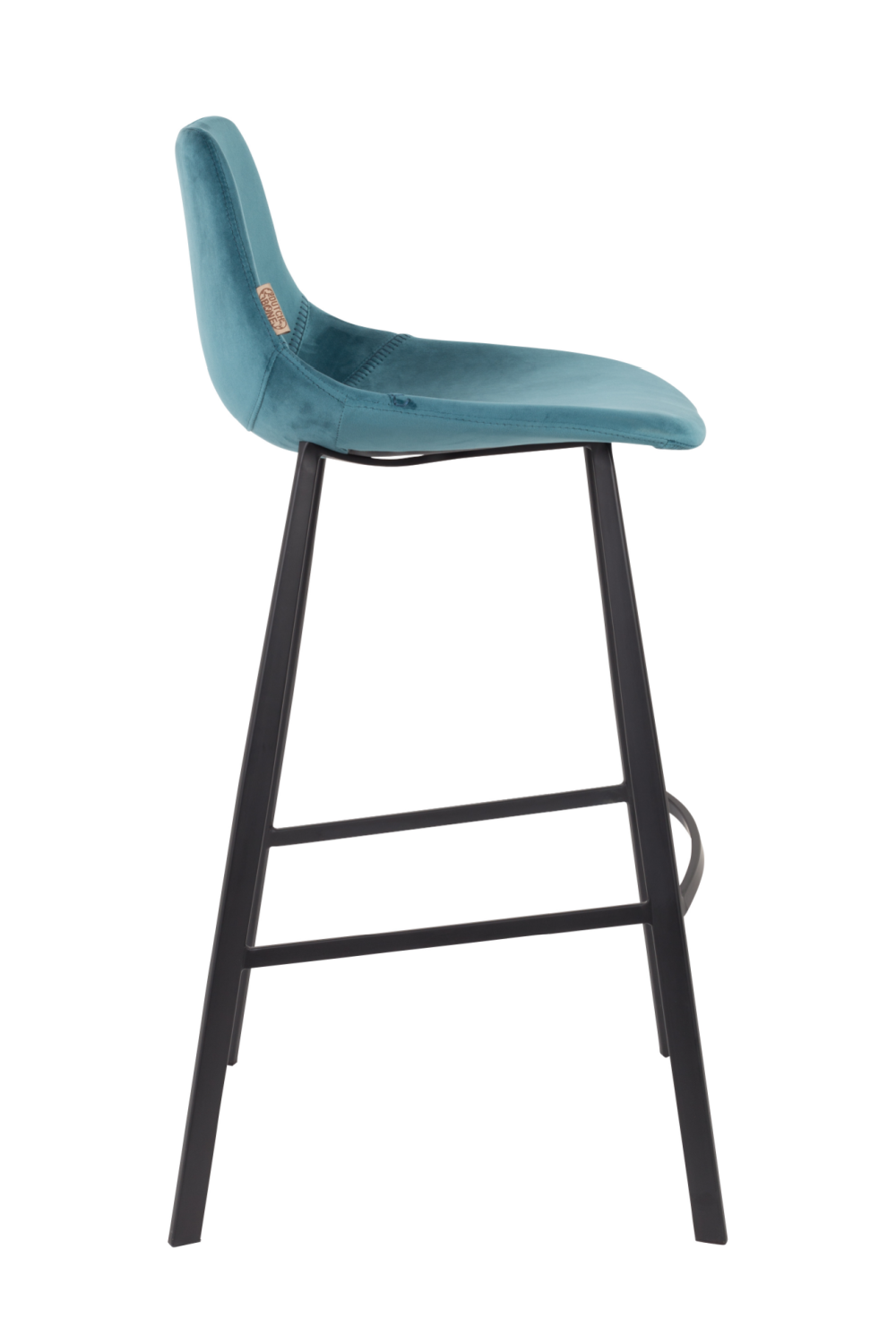 Velvet Upholstered Bar Stools (2) | Oroa.com