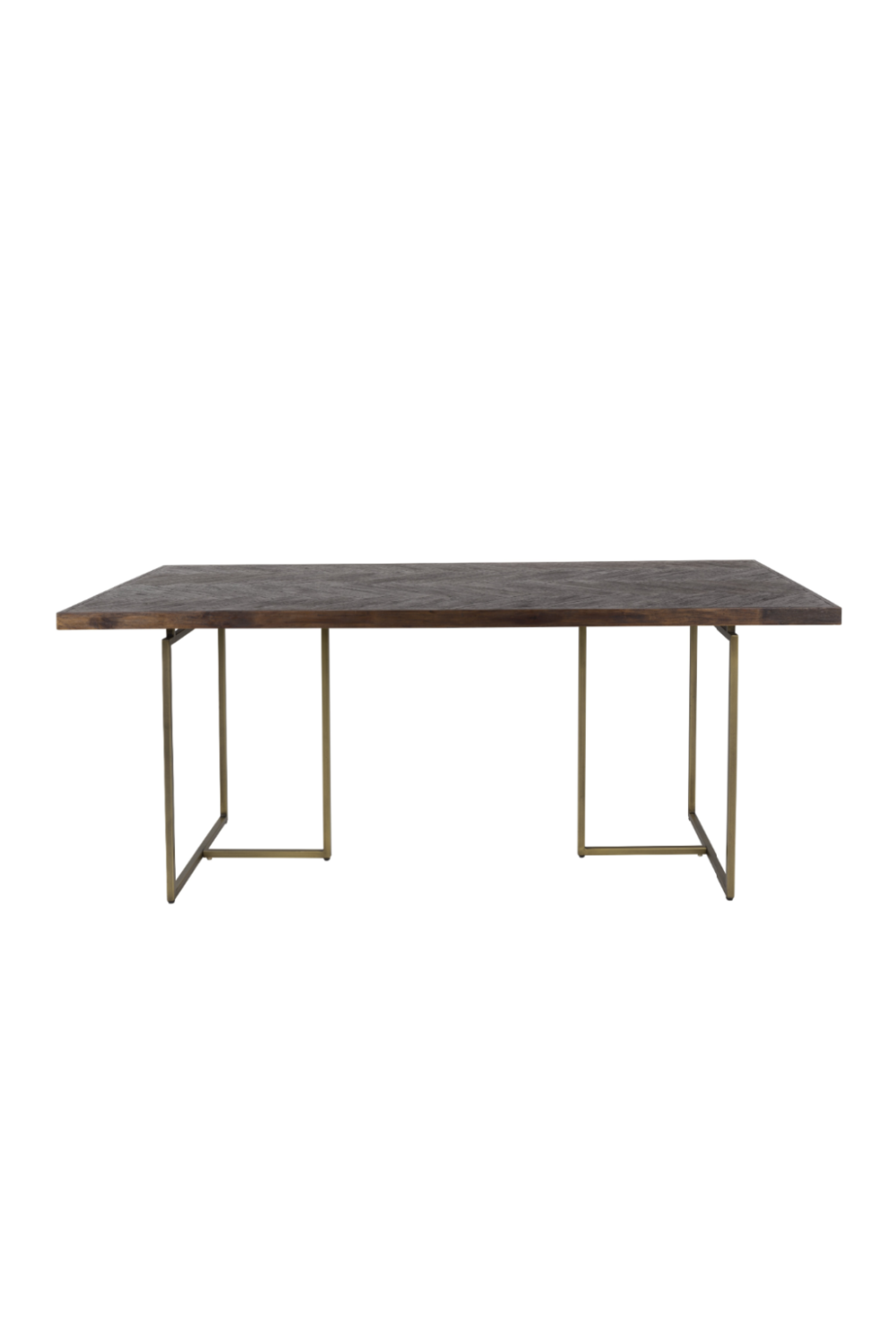Vintage Brass Dining Table | Dutchbone Class | Oroa.com