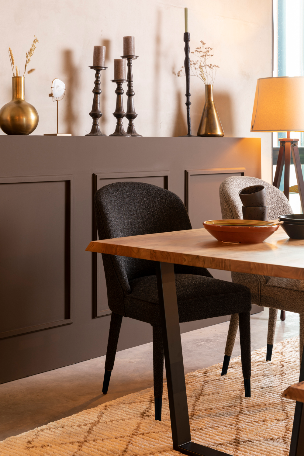 Solid Acacia Dining Table | Dutchbone Aka | OROA.com