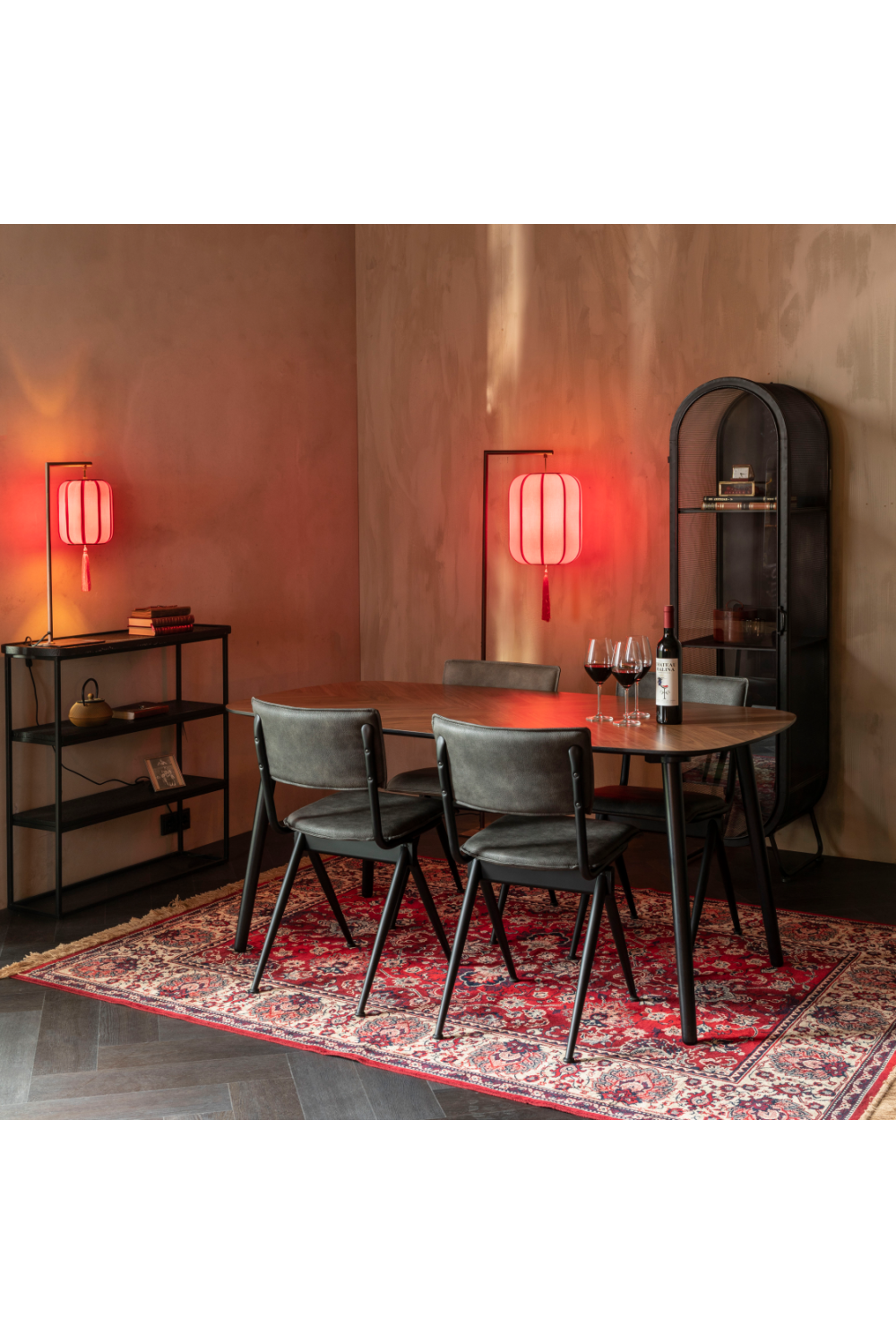 Rubber Wood Dining Table | Dutchbone Clover | Oroa.com