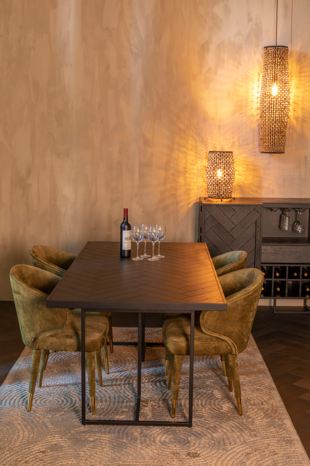 Rectangular Acacia Dining Table | Dutchbone Class | OROA.com